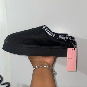 Juicy Couture Black Slip-On Shoes